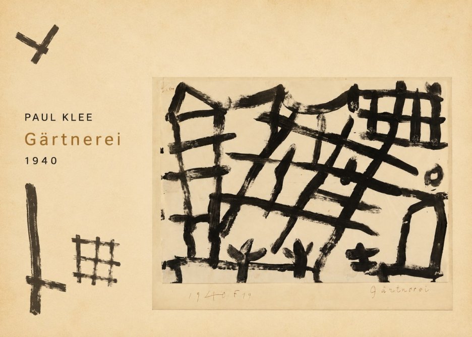 Paul Klee Gärtnerei No2 - Póster