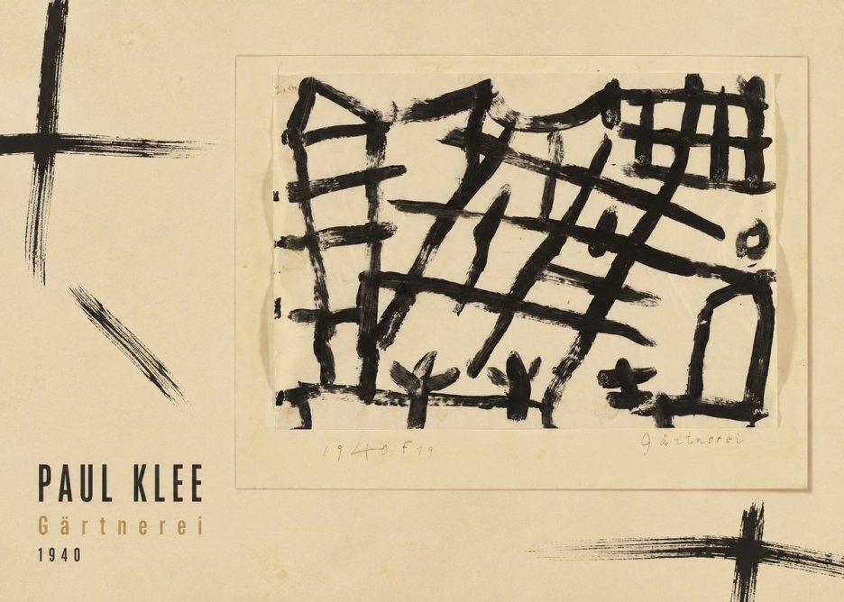 Paul Klee Gärtnerei No5 - Póster