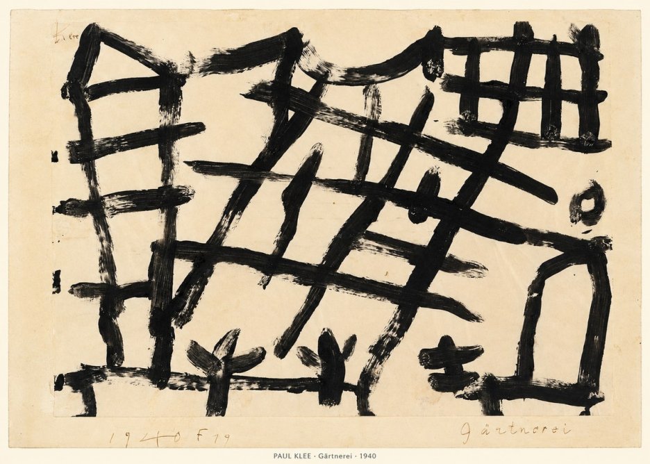 Paul Klee Gärtnerei No6 - Póster
