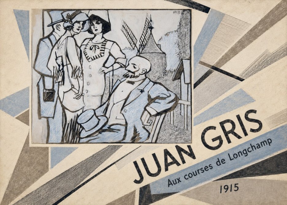 Juan Gris Aux Courses De Longchamp No6 - Póster