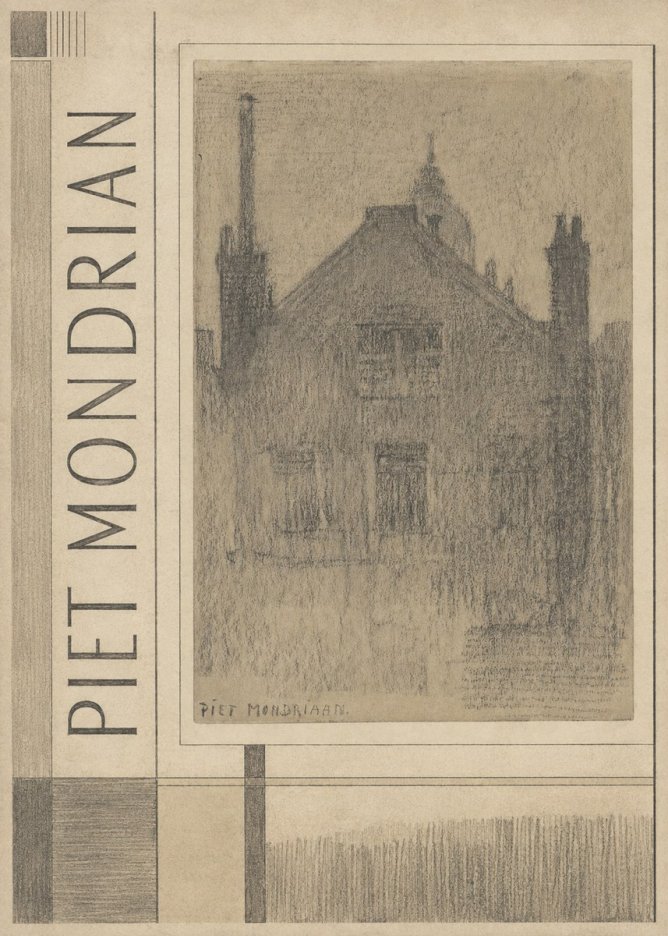 Piet Mondrian House Study No2 - Póster
