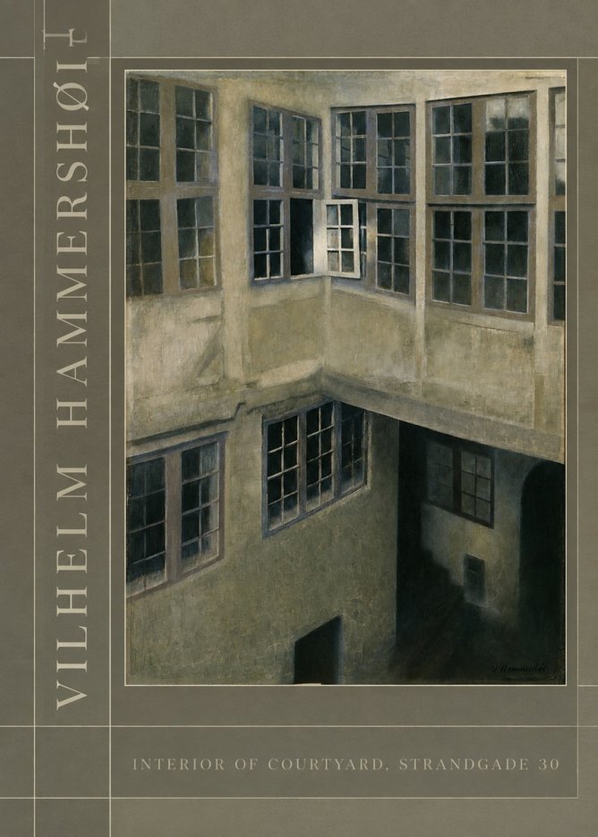 Vilhelm Hammershøi Interior of Courtyard, Strandgade 30 No2 - Póster