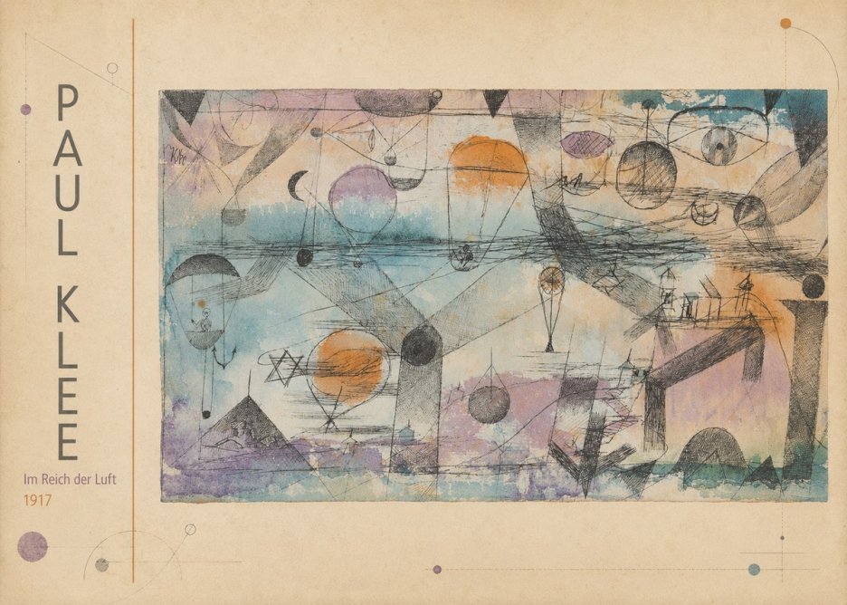Paul Klee Im Reich Der Luft No2 - Póster