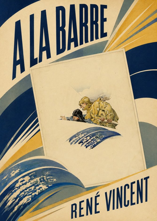 René Vincent A La Barre No5 - Póster