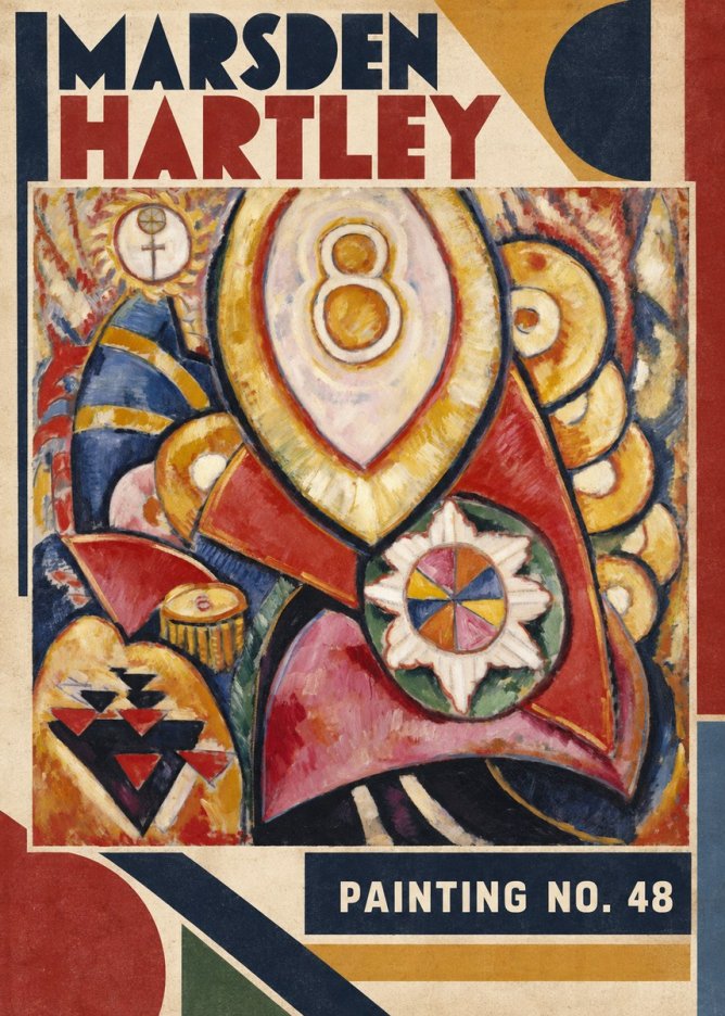 Marsden Hartley Painting No. 48 No2 - Póster
