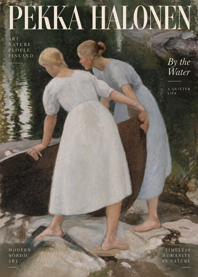 Pekka Halonen By the Water No2 - Póster