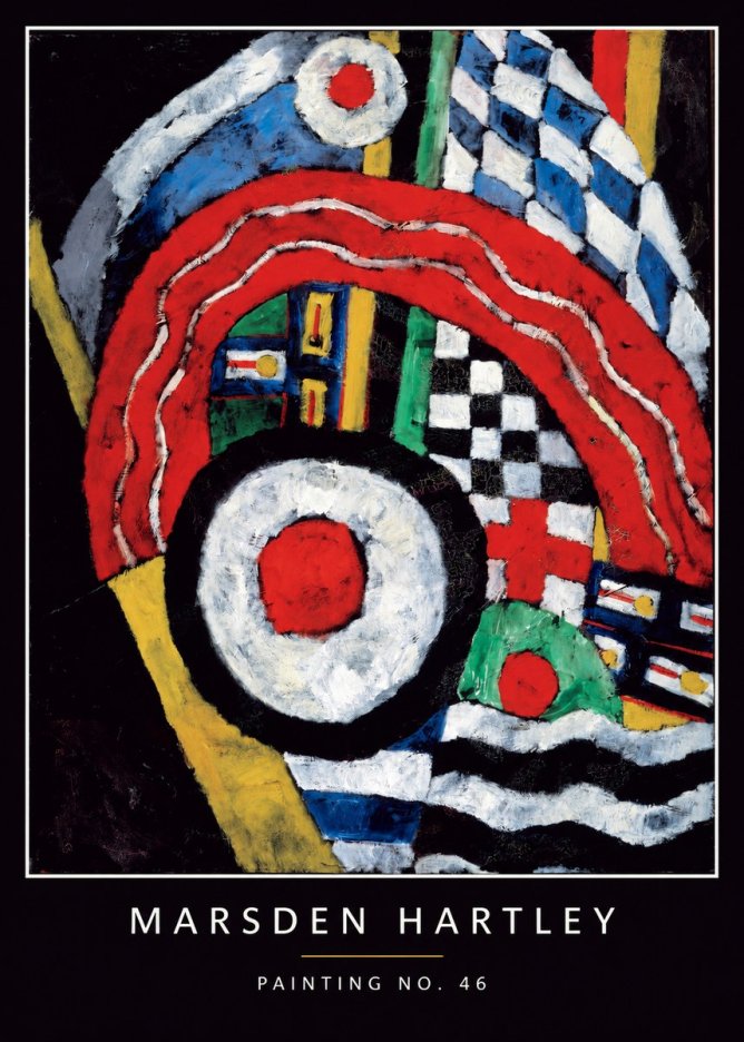 Marsden Hartley Painting No. 46 No6 - Póster