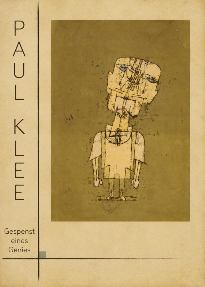 Paul Klee Gespenst Eines Genies No2 - Póster