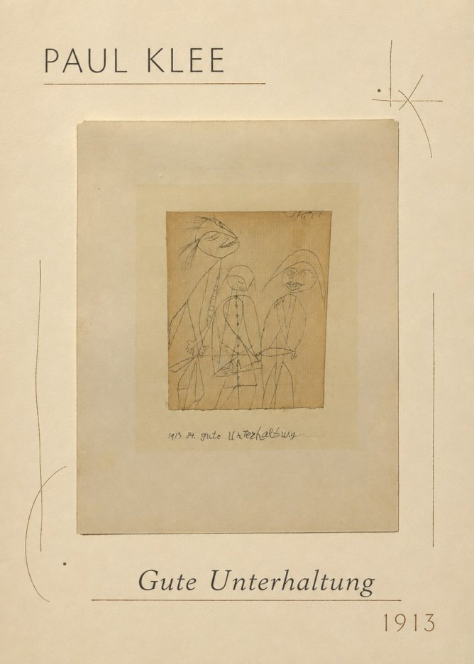 Paul Klee Gute Unterhaltung No1 - Póster