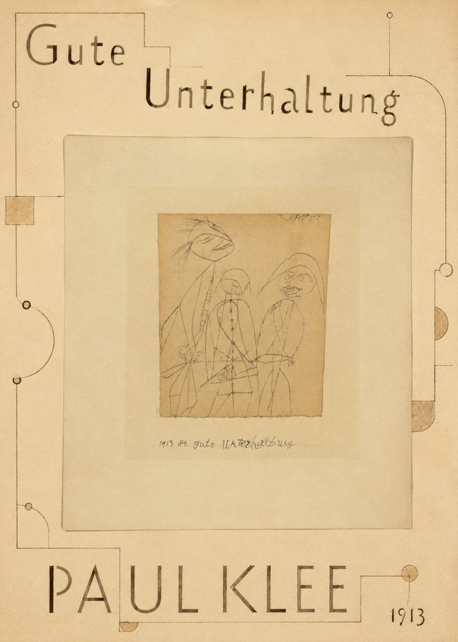 Paul Klee Gute Unterhaltung No3 - Póster
