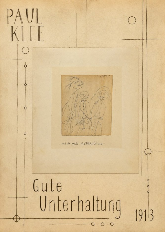 Paul Klee Gute Unterhaltung No5 - Póster