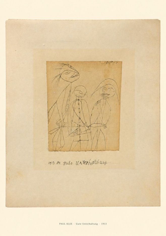 Paul Klee Gute Unterhaltung No6 - Póster