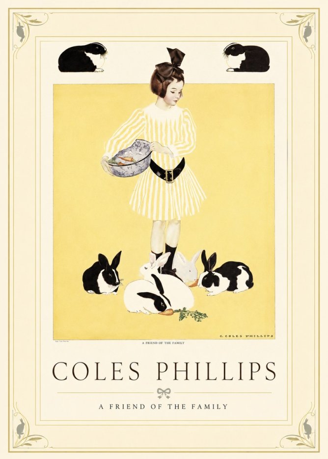 Coles Phillips A Friend of the Family No1 - Póster