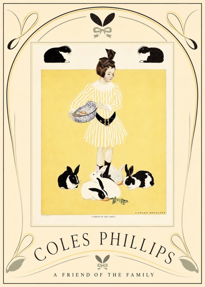 Coles Phillips A Friend of the Family No3 - Póster