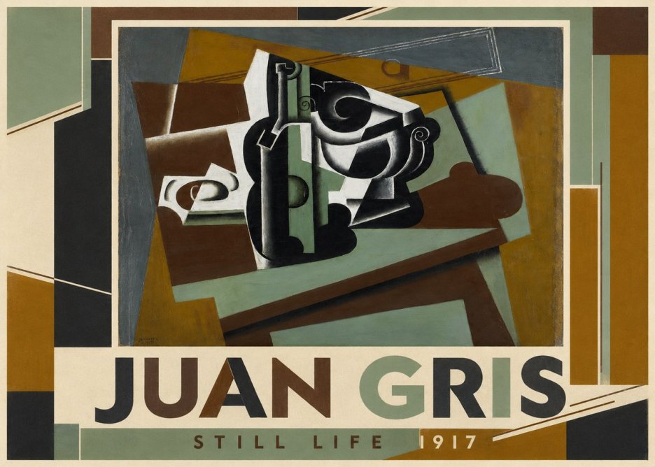 Juan Gris Still Life I No1 - Póster