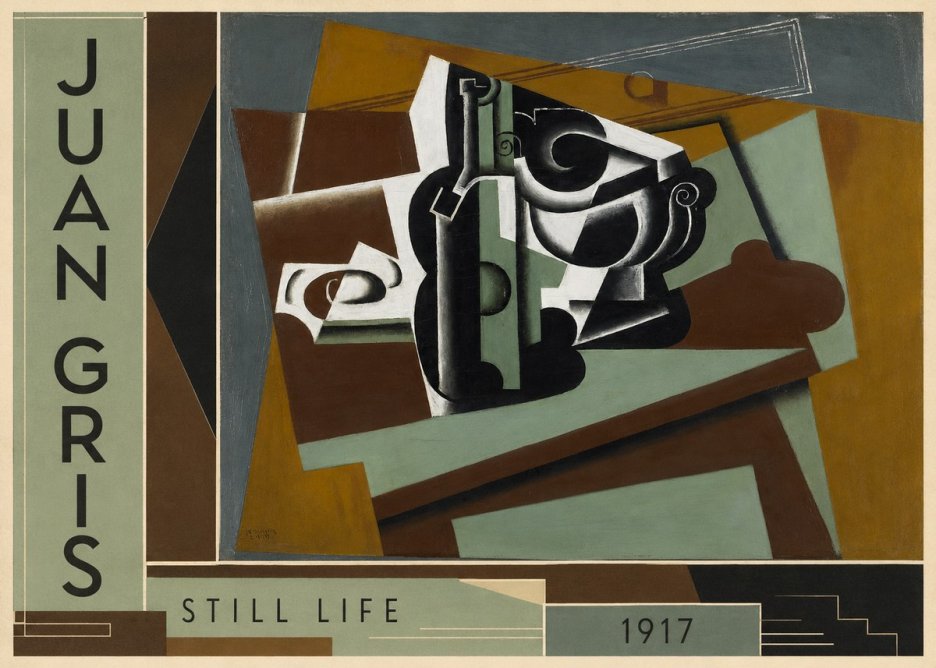 Juan Gris Still Life I No2 - Póster
