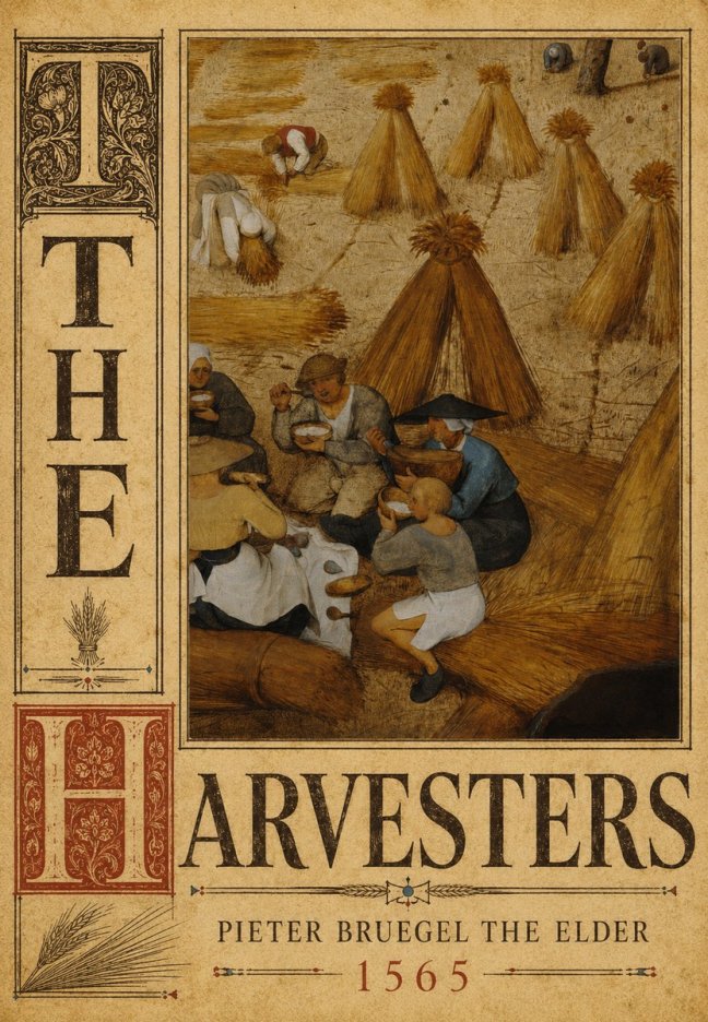 Pieter Bruegel The Harvesters I No5 - Póster