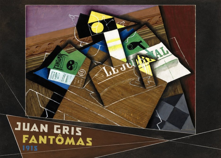 Juan Gris Fantômas II No4 - Póster