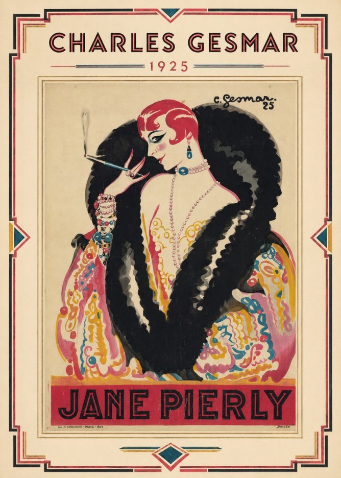 Charles Gesmar Jane Pierly No1 - Póster