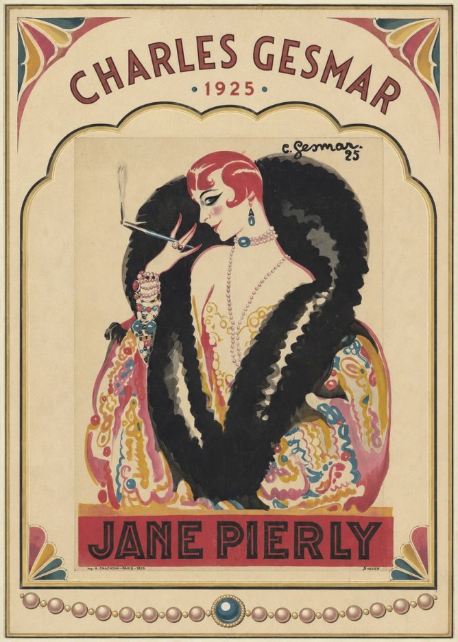 Charles Gesmar Jane Pierly No4 - Póster