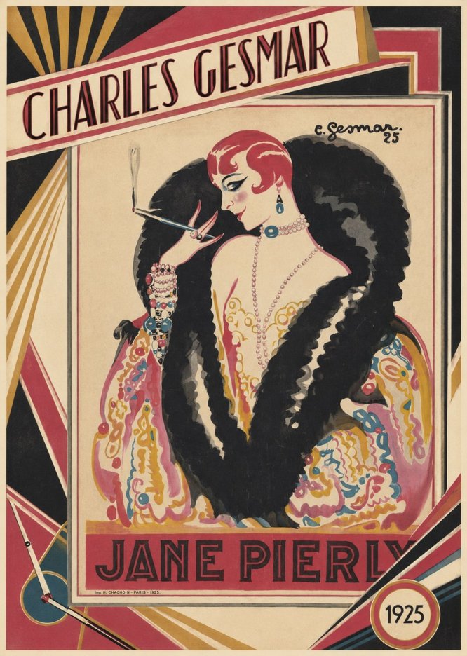 Charles Gesmar Jane Pierly No5 - Póster