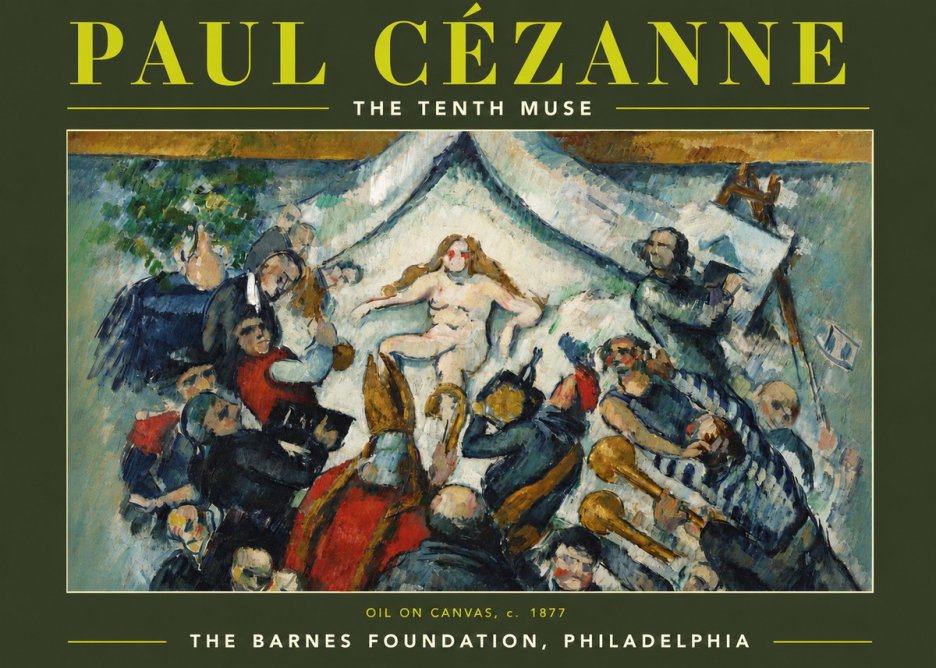Paul Cézanne The Tenth Muse No4 - Póster