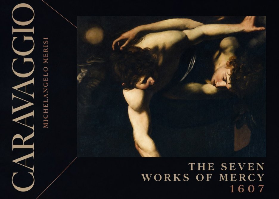 Michelangelo Merisi da Caravaggio The Seven Works of Mercy I No2 - Póster