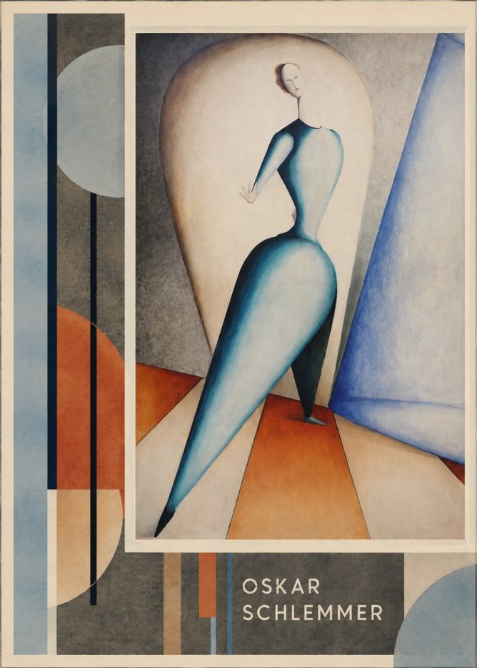 Oskar Schlemmer Oskar Schlemmer No2 - Póster