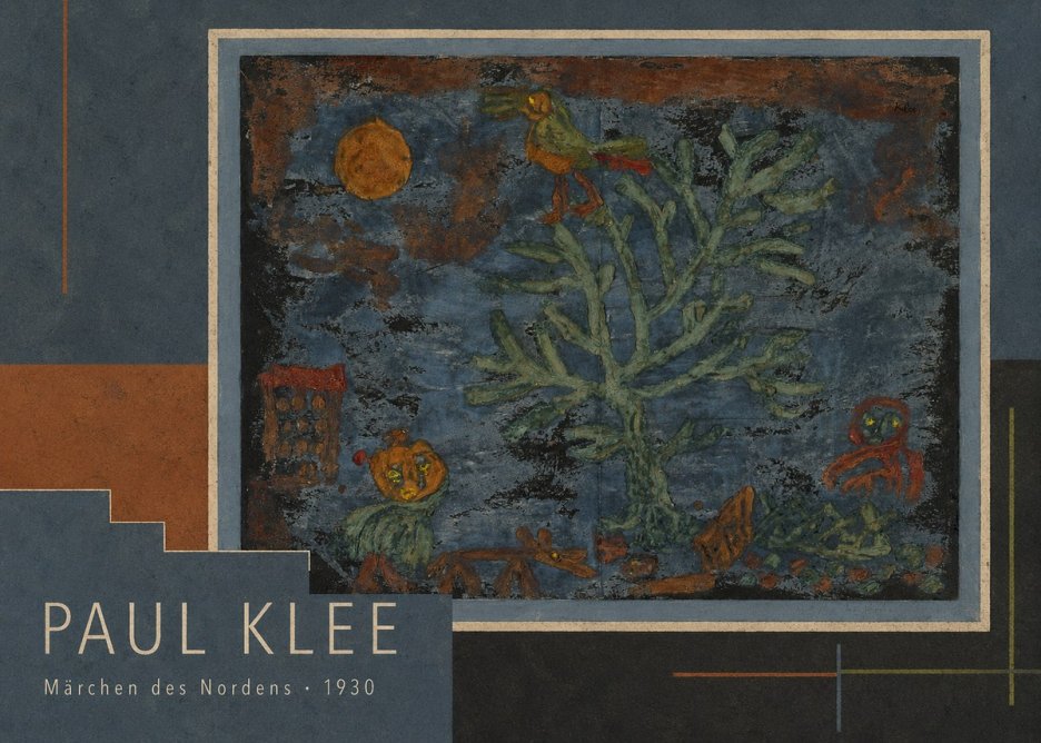 Paul Klee Märchen Des Nordens No1 - Póster