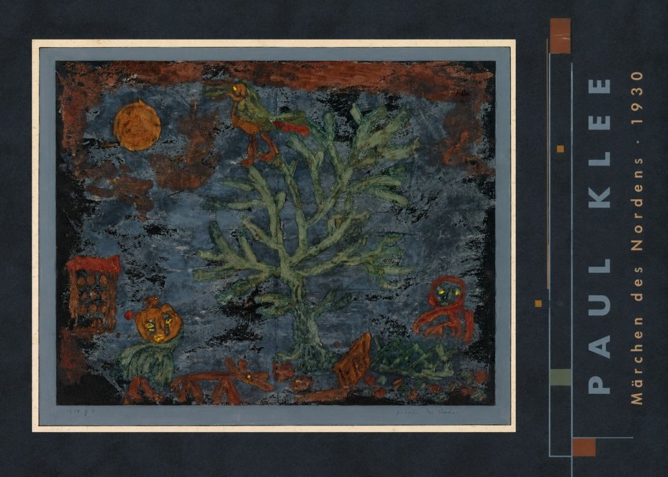 Paul Klee Märchen Des Nordens No3 - Póster