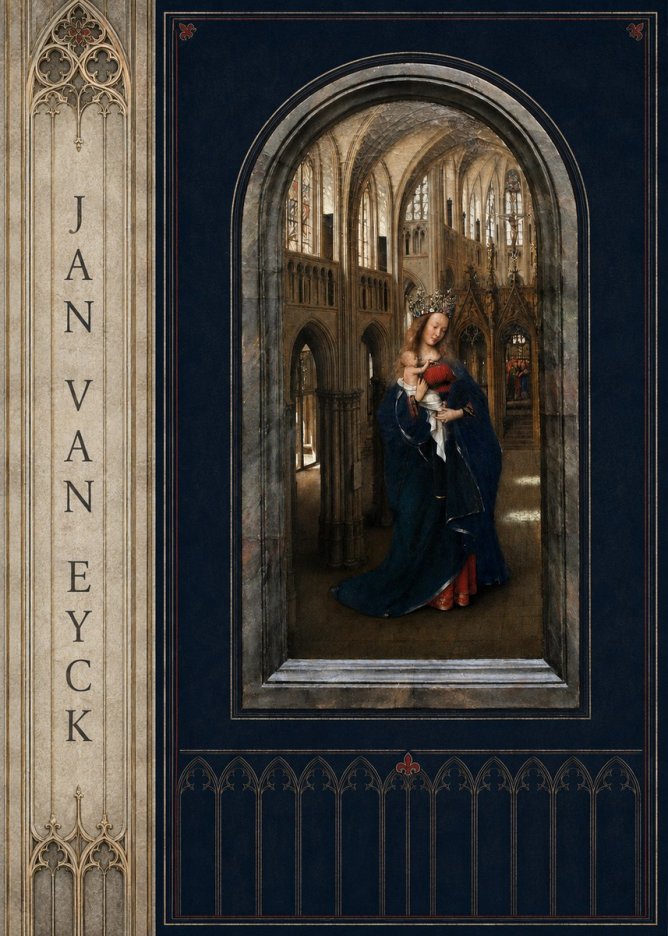 Jan van Eyck Madonna in the Church II No6 - Póster