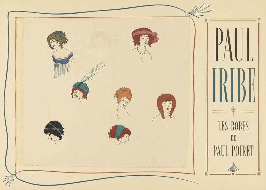 Paul Iribe Les Robes De Paul Poiret No2 - Póster
