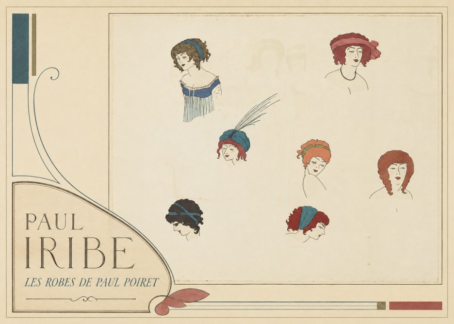 Paul Iribe Les Robes De Paul Poiret No3 - Póster
