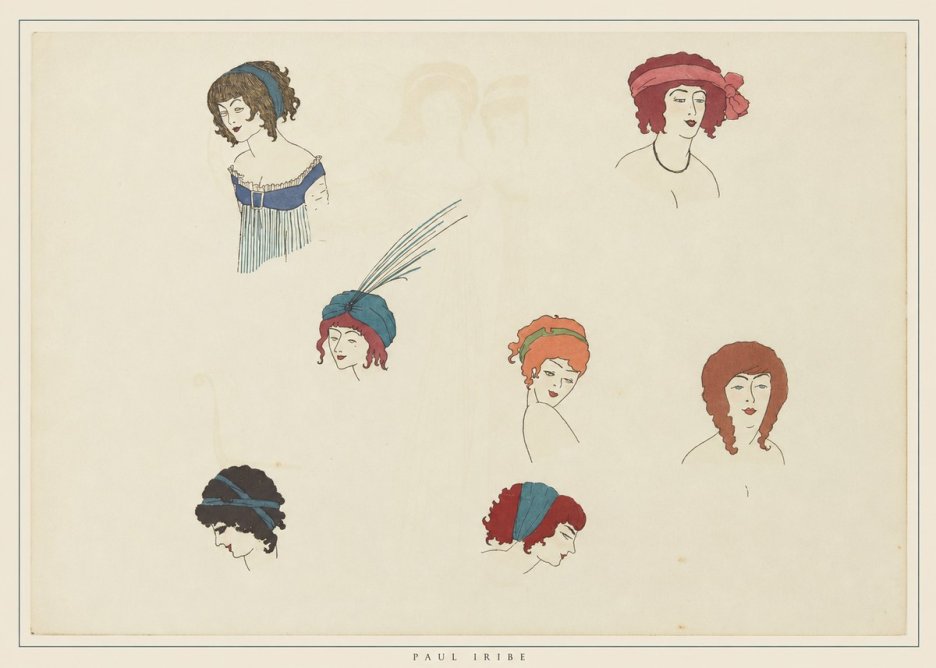 Paul Iribe Les Robes De Paul Poiret No4 - Póster