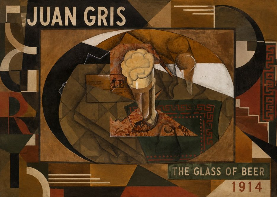 Juan Gris The Glass of Beer No5 - Póster