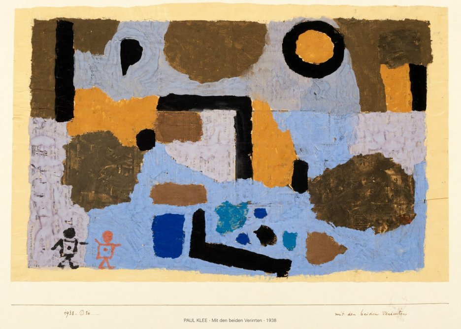 Paul Klee Mit Den Beiden Verirrten No5 - Póster