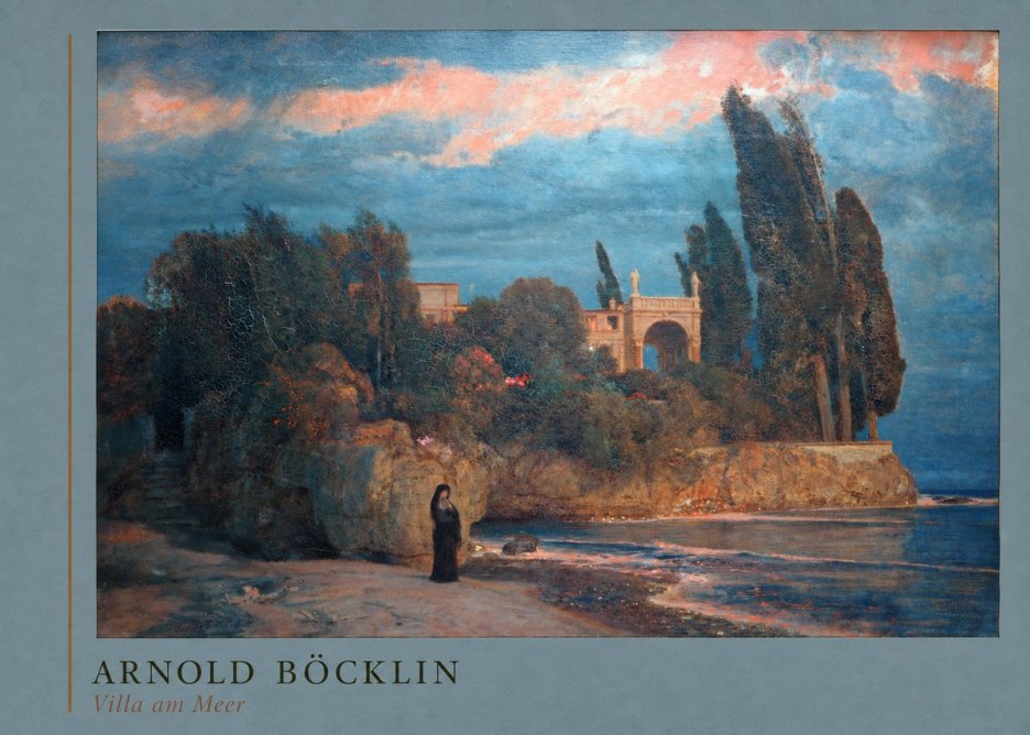 Arnold Böcklin Villa Am Meer No3 - Póster