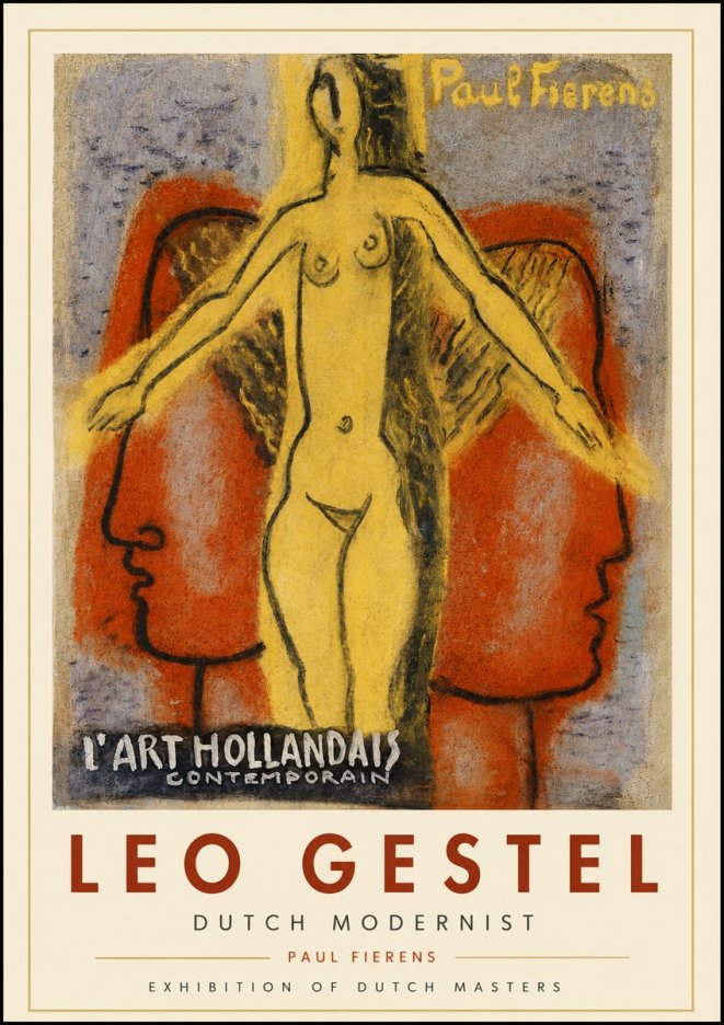 Leo Gestel L'art Hollandais Contemporain I No4 - Póster