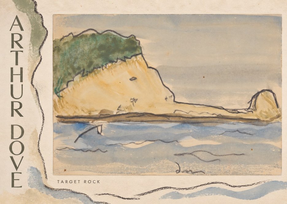 Arthur Dove Target Rock No3 - Póster
