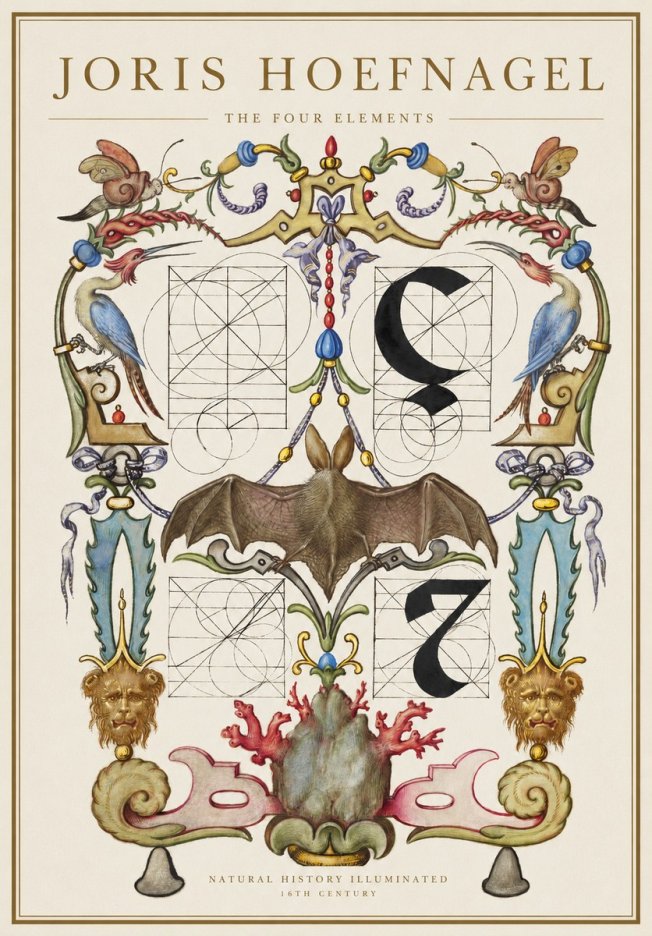 Joris Hoefnagel The Four Elements I No1 - Póster