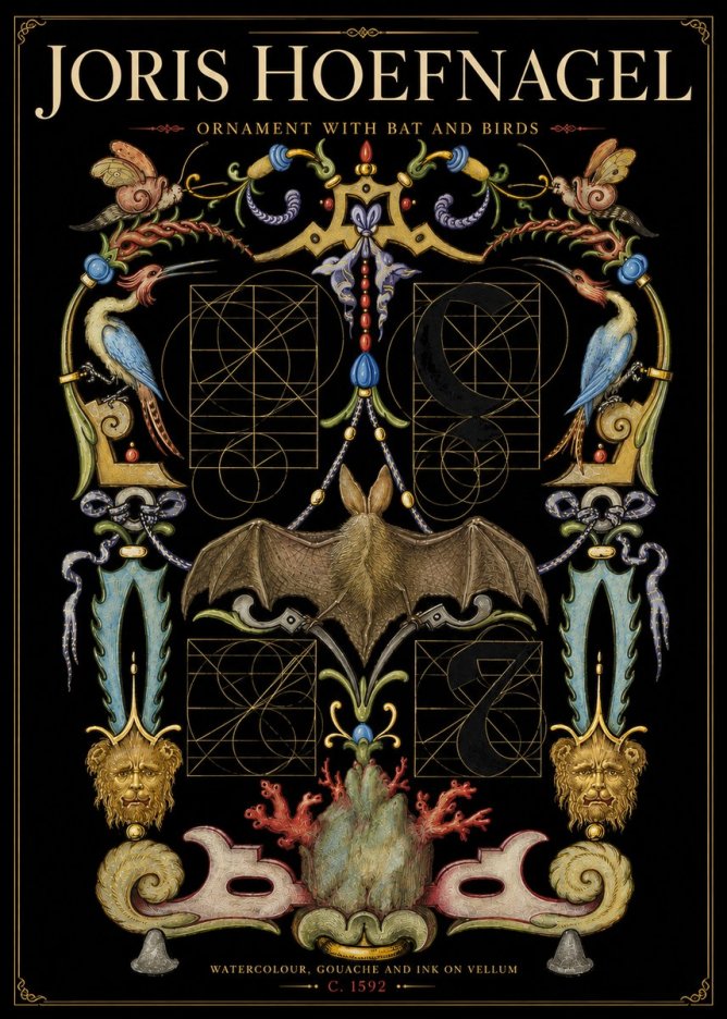 Joris Hoefnagel The Four Elements I No6 - Póster