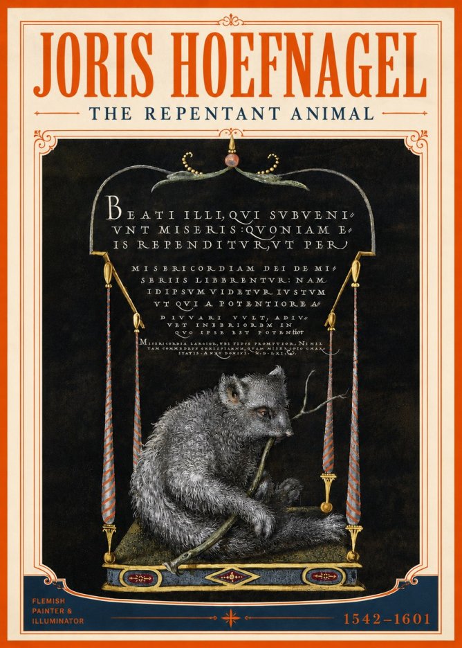 Joris Hoefnagel The Repentant Animal No3 - Póster