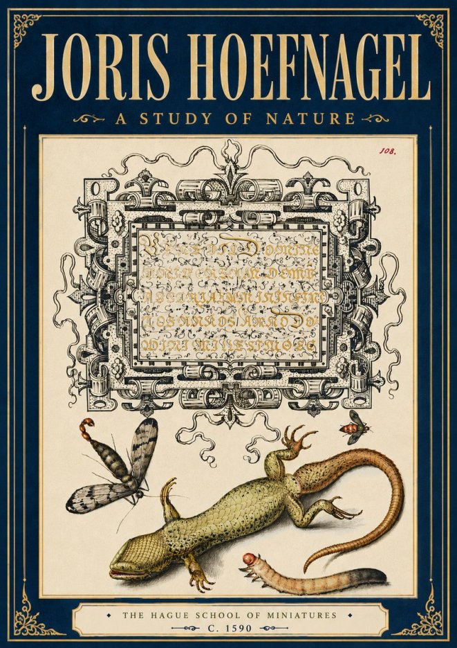 Joris Hoefnagel A Study of Nature III No5 - Póster