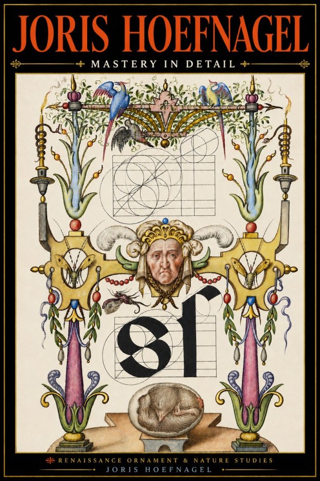 Joris Hoefnagel Mastery in Detail - Renaissance Ornament & Nature Studies No4 - Póster