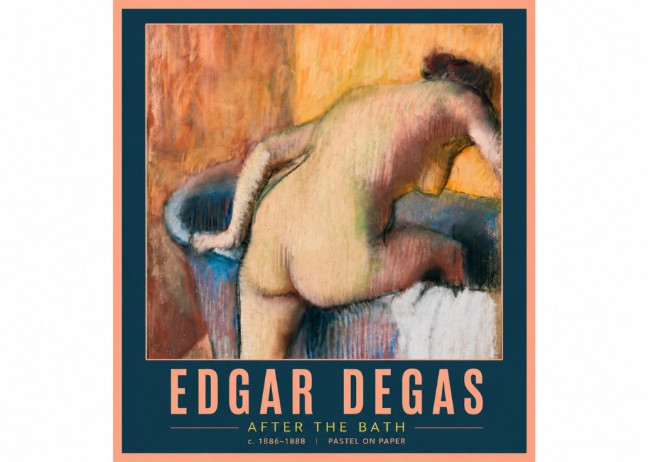 Edgar Degas After the Bath I No2 - Póster