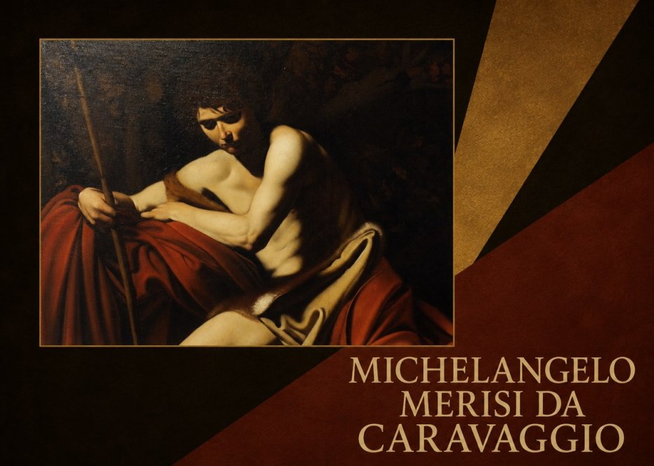 Michelangelo Merisi da Caravaggio Saint John the Baptist I No4 - Póster