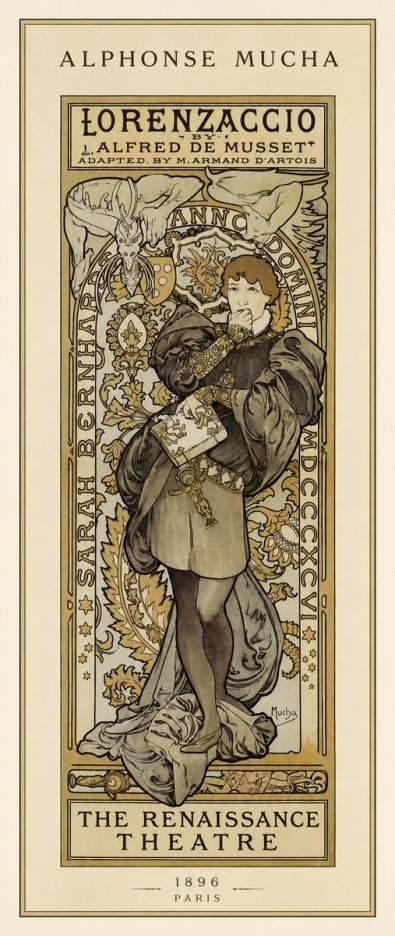 Mucha Lorenzaccio No1 - Póster