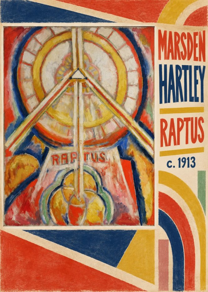 Marsden Hartley Raptus No2 - Póster