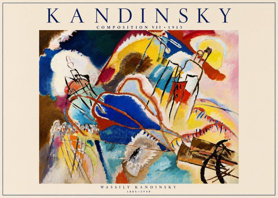 Kandinsky Composition Vii I No2 - Póster