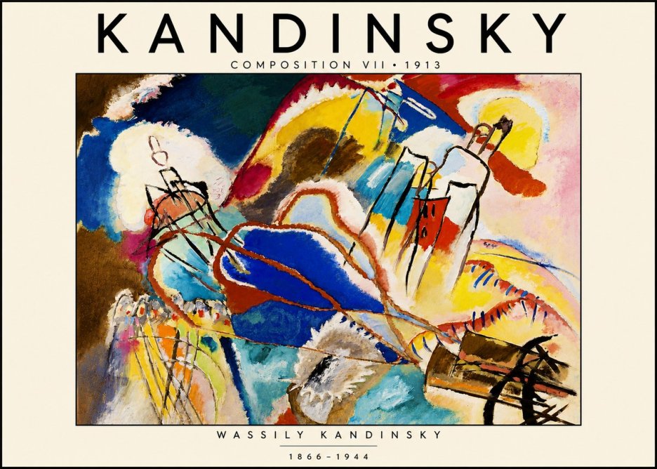 Kandinsky Composition Vii I No4 - Póster
